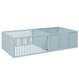 Dog Egg Crates For Mothers, Newborn Puppy Supplies And Essentials Built Comfortably (Option: Light gray)